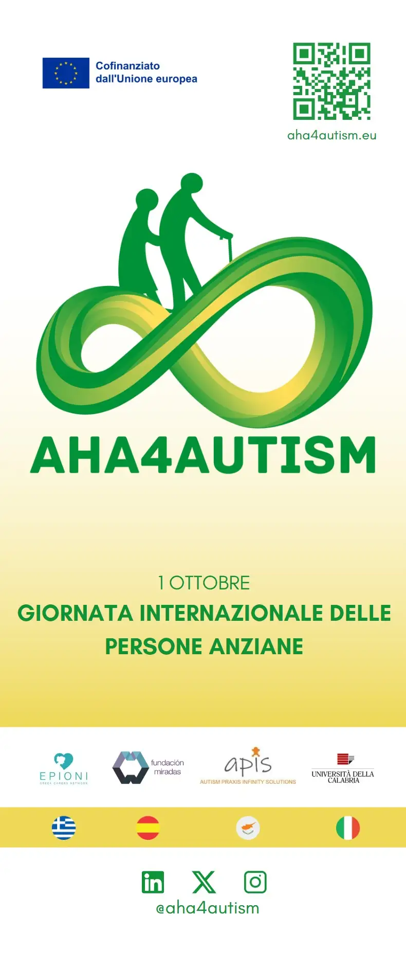 AHA4Autism - Giornata internazionale delle persone anziane